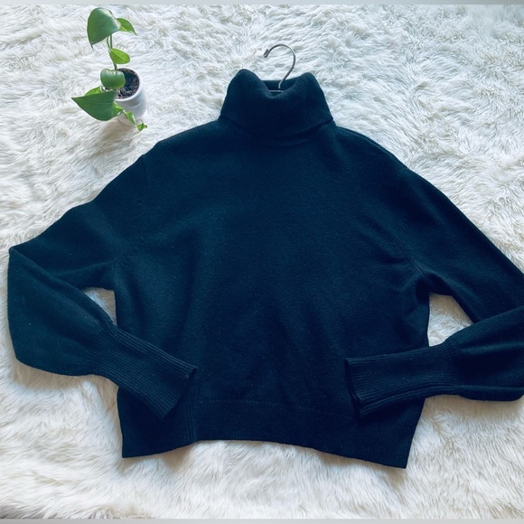 100% Merino Wool Cropped Sweater - Sz S - Picture 4 of 7